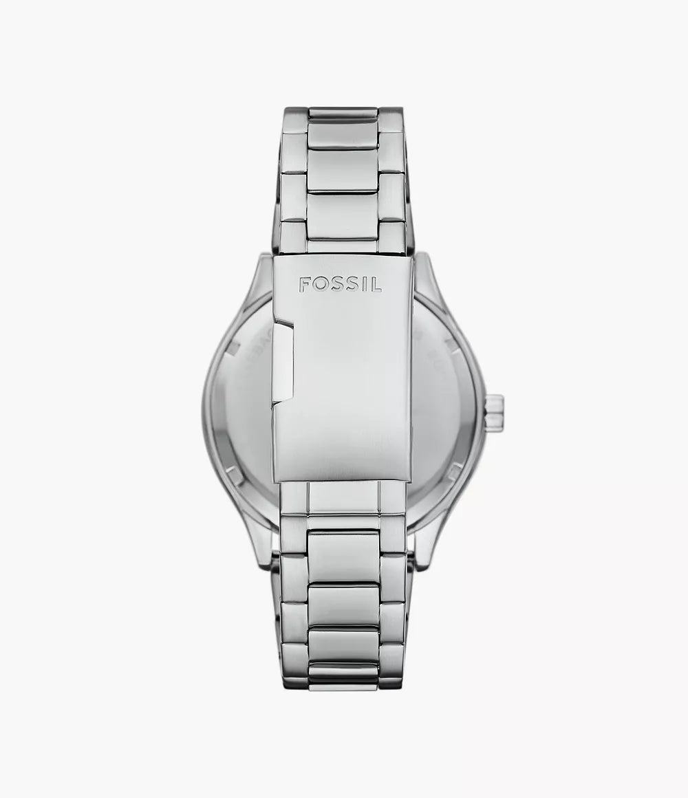 Fossil Fenmore Reloj Análogo para Hombre Pulsera de Metal