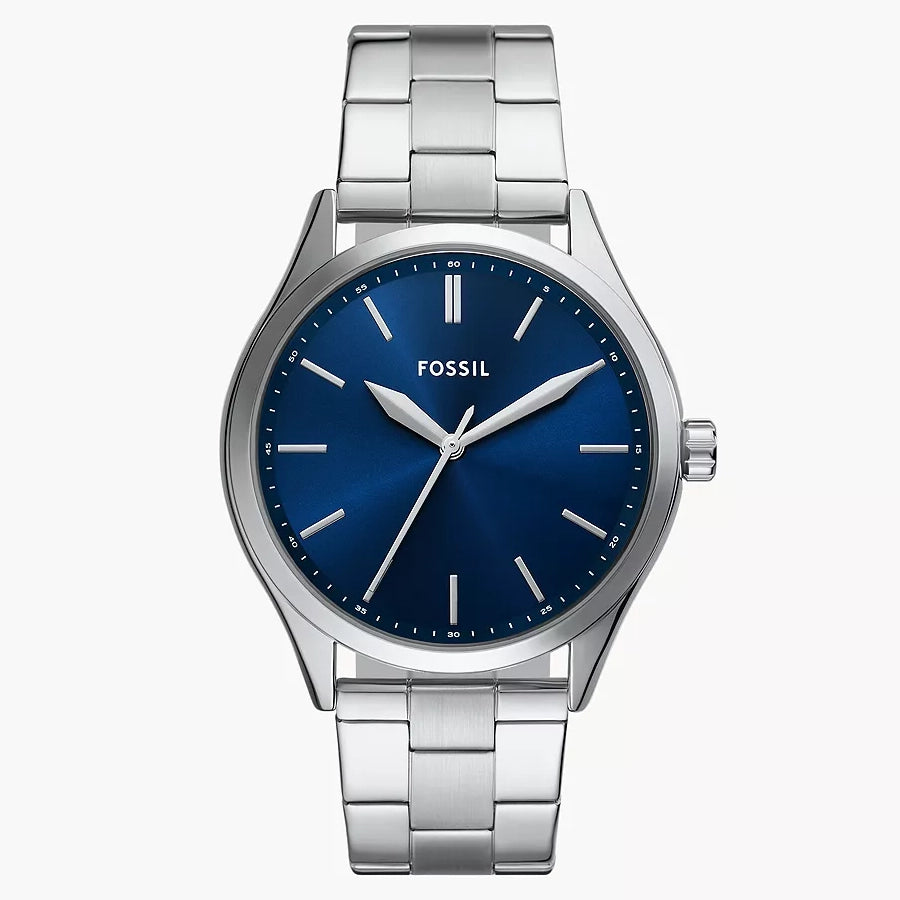 Fossil Fenmore Reloj Análogo para Hombre Pulsera de Metal