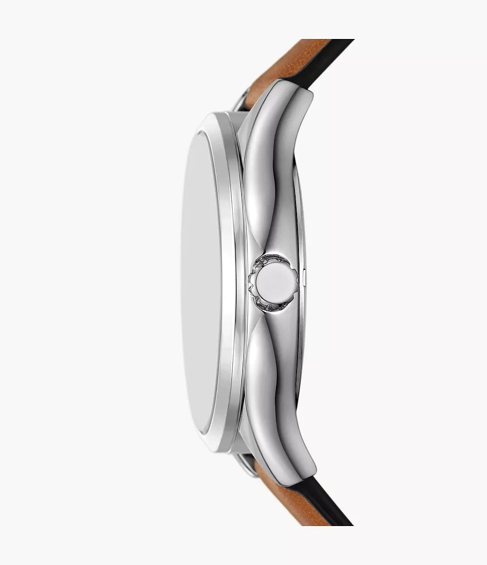 Reloj Fossil Fenmore de caballero pulsera de piel 44 mm