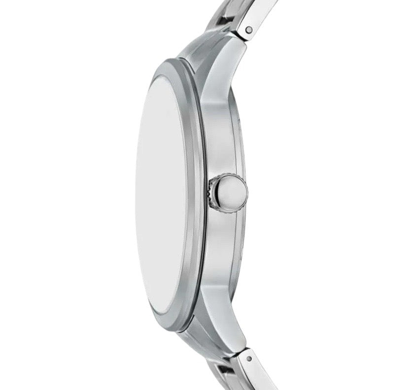 Reloj Fossil Flynn Moonphase de hombre pulsera de metal 48 mm