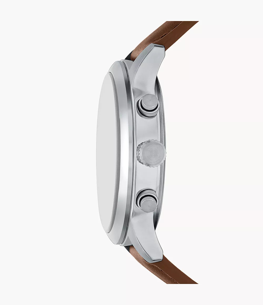 Reloj Fossil Bennett de hombre pulsera de piel 45 mm