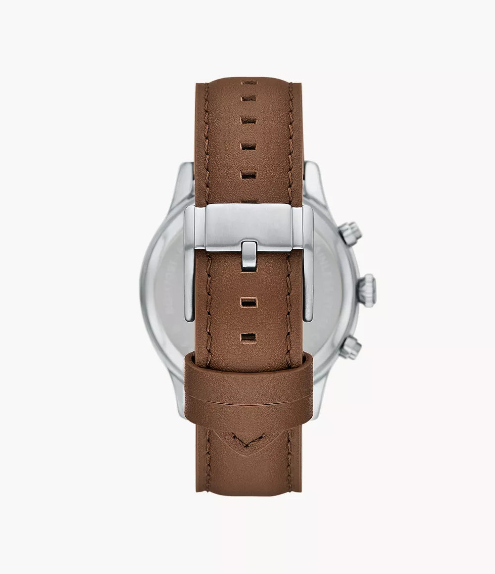 Reloj Fossil Bennett de hombre pulsera de piel 45 mm
