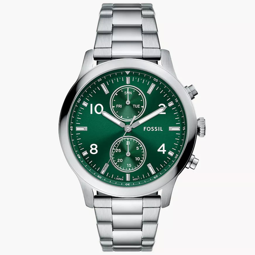 Reloj Fossil Bennett de hombre pulsera de metal 45mm