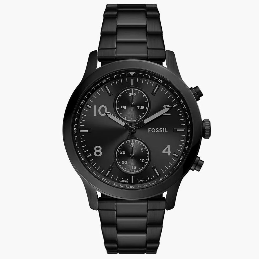 Reloj Fossil Bennett de hombre pulsera de metal 45mm