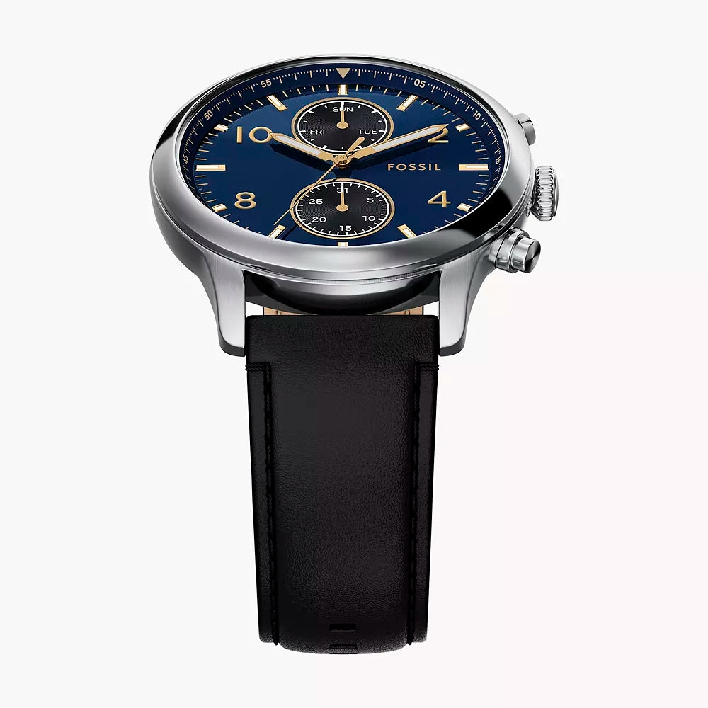 Reloj Fossil Bennett de hombre pulsera de piel 45 mm