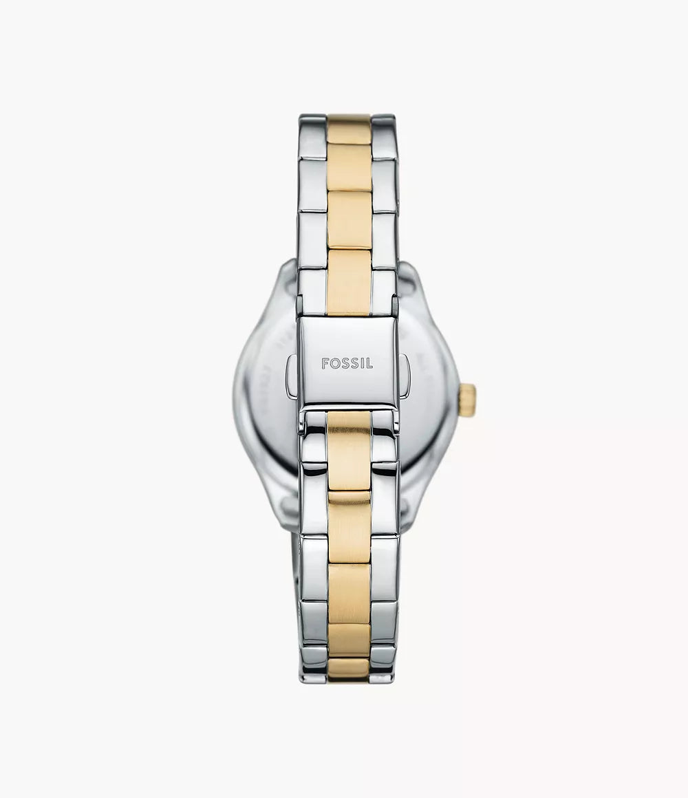 Reloj Fossil Rye de dama pulsera de metal