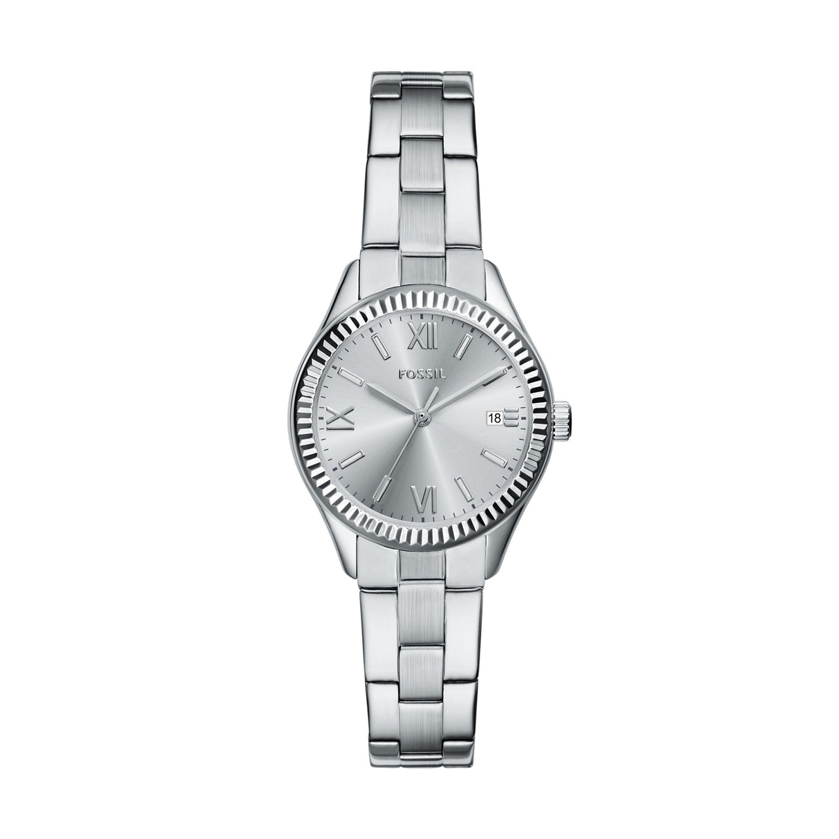 Reloj Fossil Rye de dama pulsera de metal