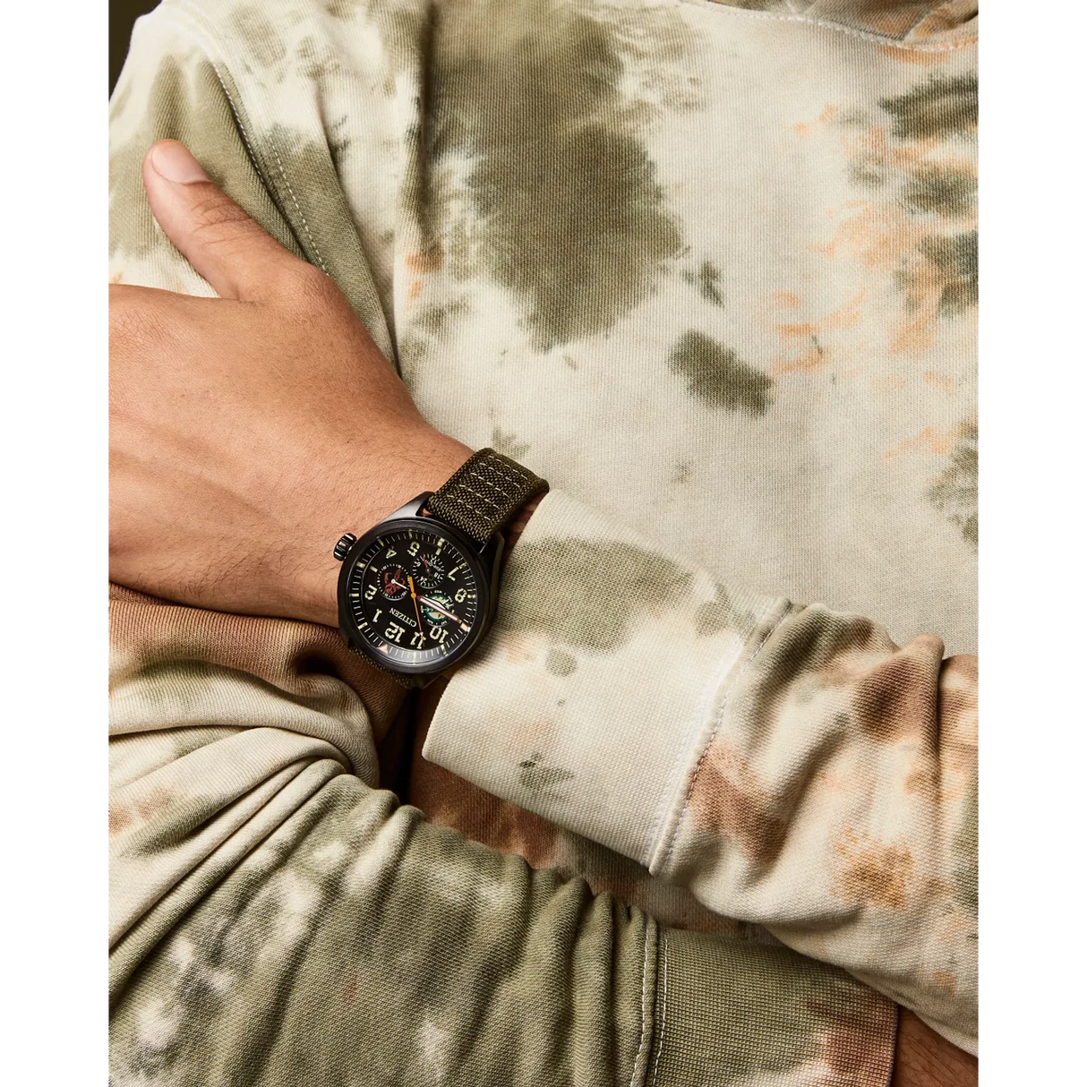 BU2058-00W Reloj Citizen Boba Fett Star Wars de hombre pulsera de tela