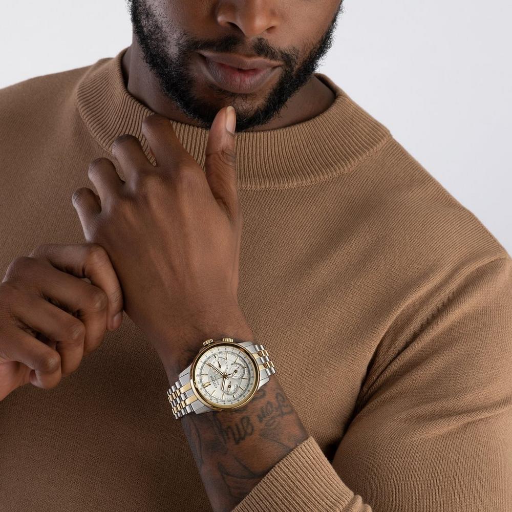 BU2104-55A Reloj Citizen Eco-Drive de caballero pulsera de metal