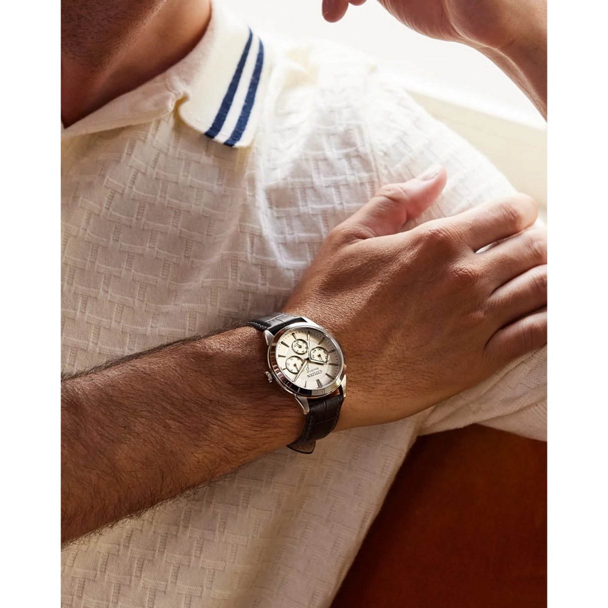 BU2110-01A Reloj Citizen Rolan de hombre pulsera de piel 40 mm