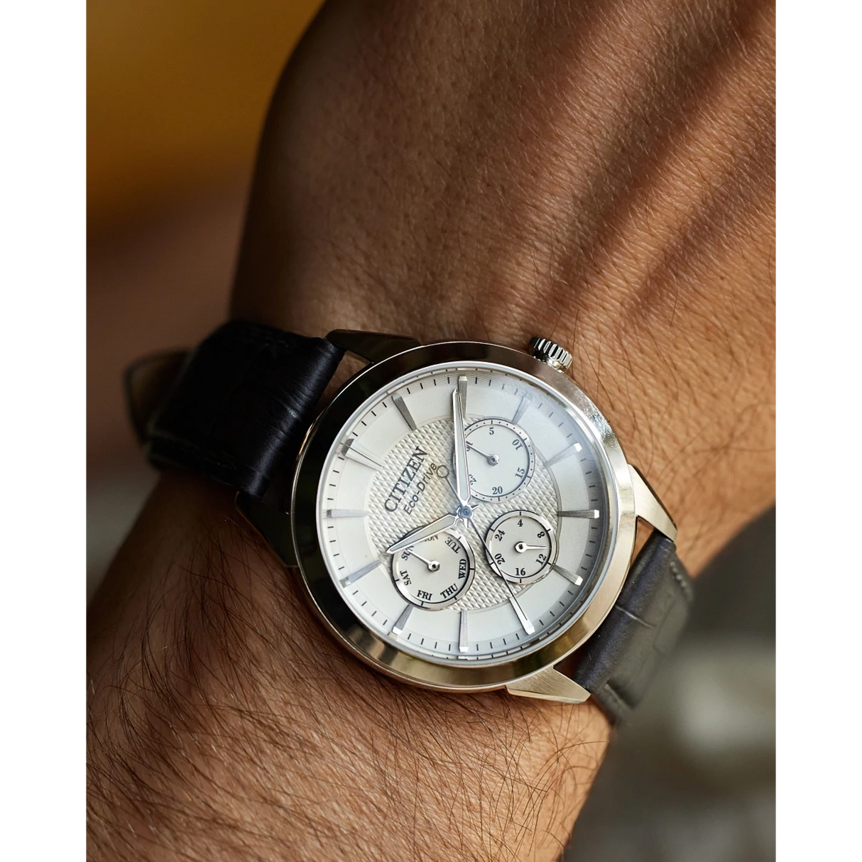 BU2110-01A Reloj Citizen Rolan de hombre pulsera de piel 40 mm