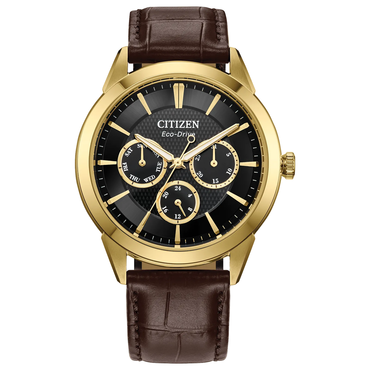 BU2112-06E Reloj Citizen Rolan de hombre pulsera de piel 40 mm