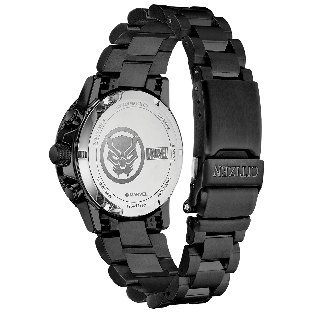 CA0297-52W Reloj Citizen Black Panther Marvel de hombre pulsera de metal