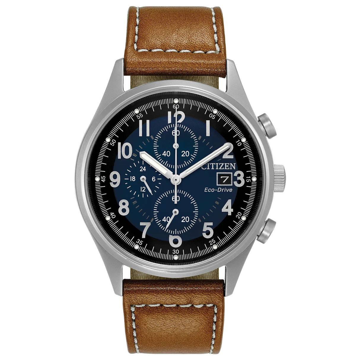 CA0621-05L Reloj Citizen Garrison de hombre pulsera de piel
