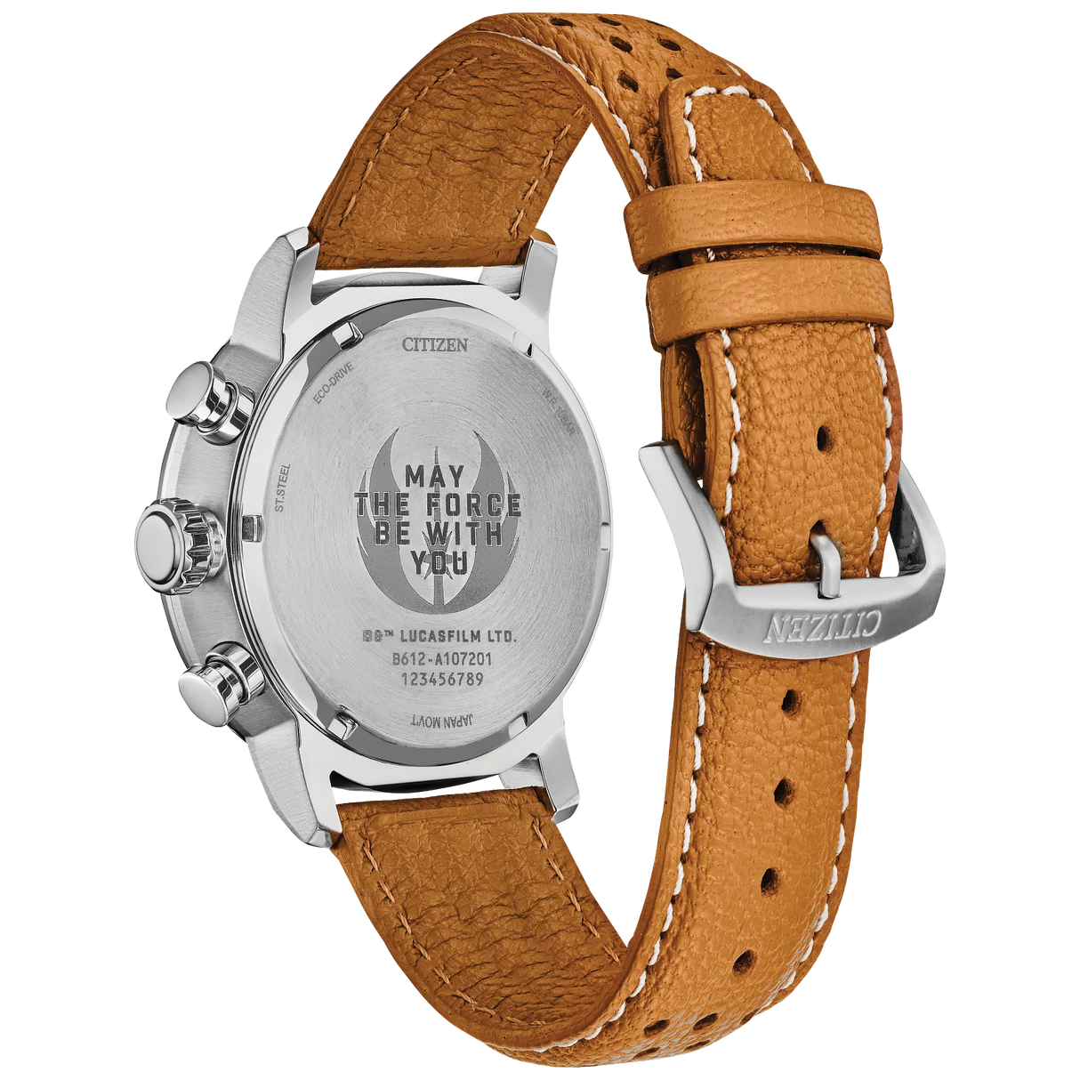 CA0761-06W Reloj Citizen Rebel Pilot Star Wars de caballero pulsera de piel