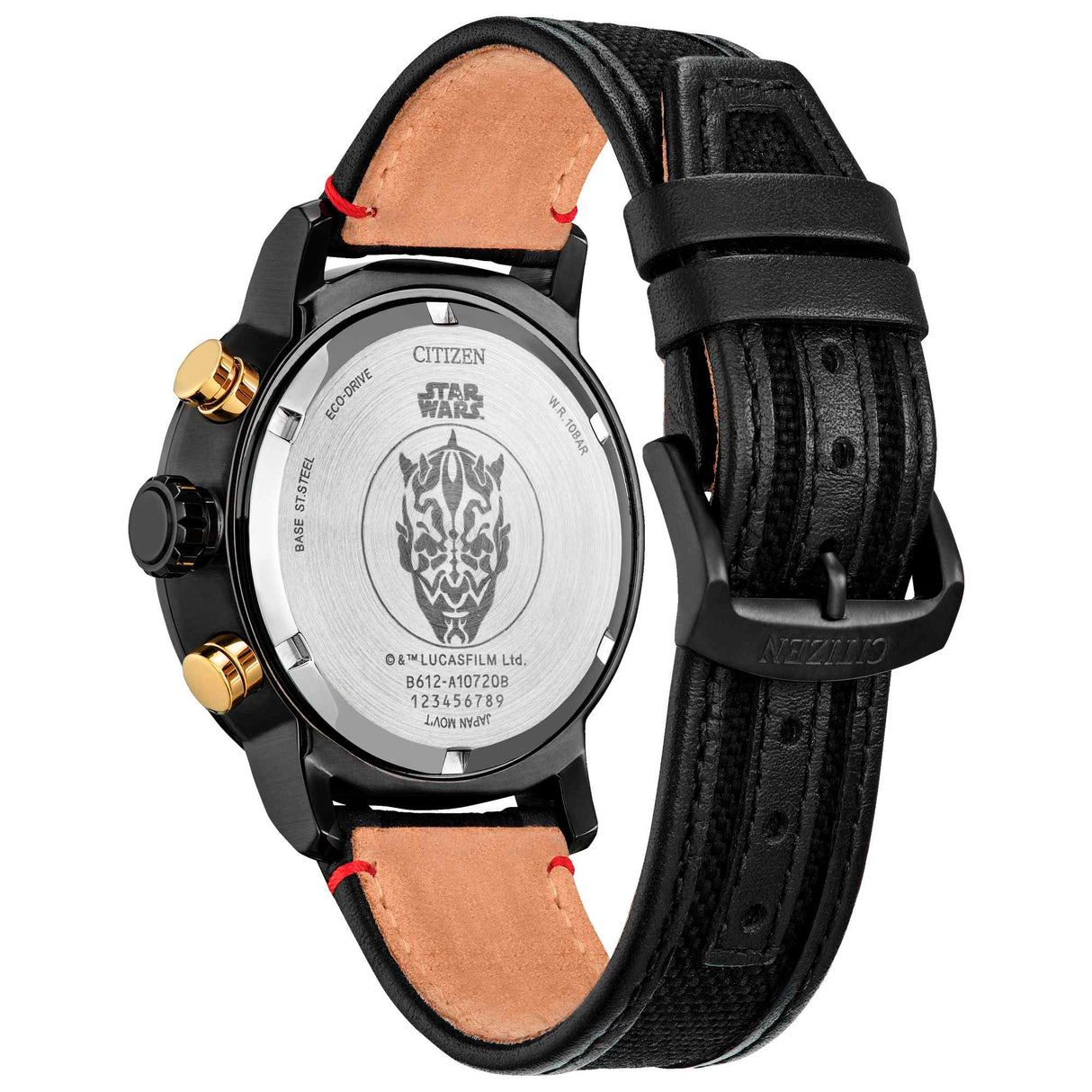 CA0766-02W Reloj Citizen Star Wars Darth Maul Mastermind de hombre correa de metal