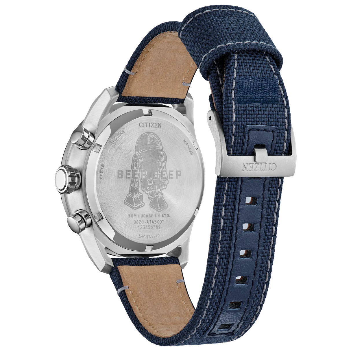 CA4219-03W Reloj Citizen R2-D2 Star Wars pulsera de tela