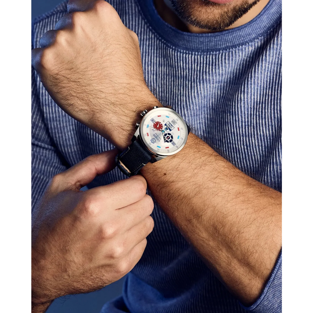 CA4219-03W Reloj Citizen R2-D2 Star Wars pulsera de tela