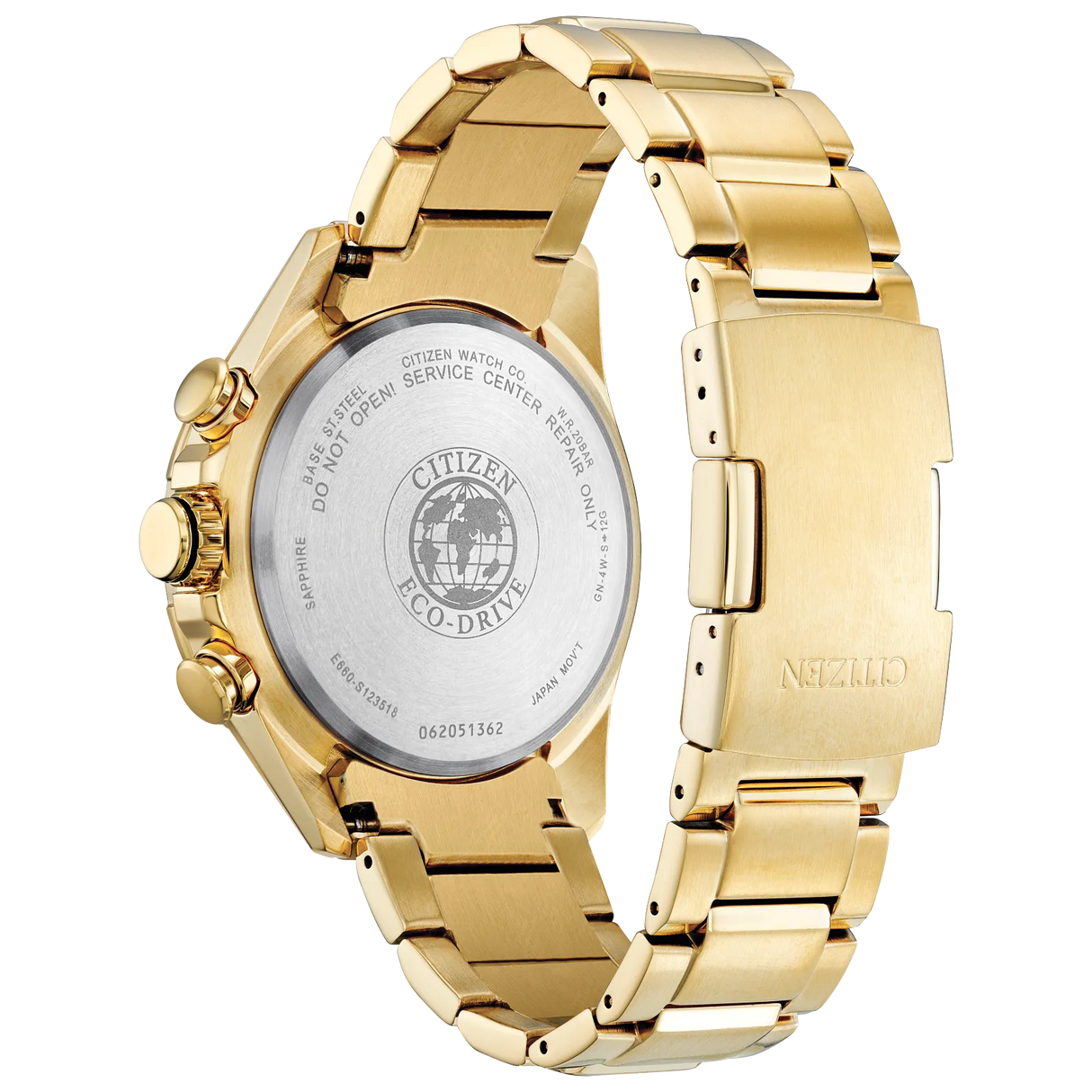 CB5912-50E Reloj Citizen PCAT de hombre banda de metal 43 mm