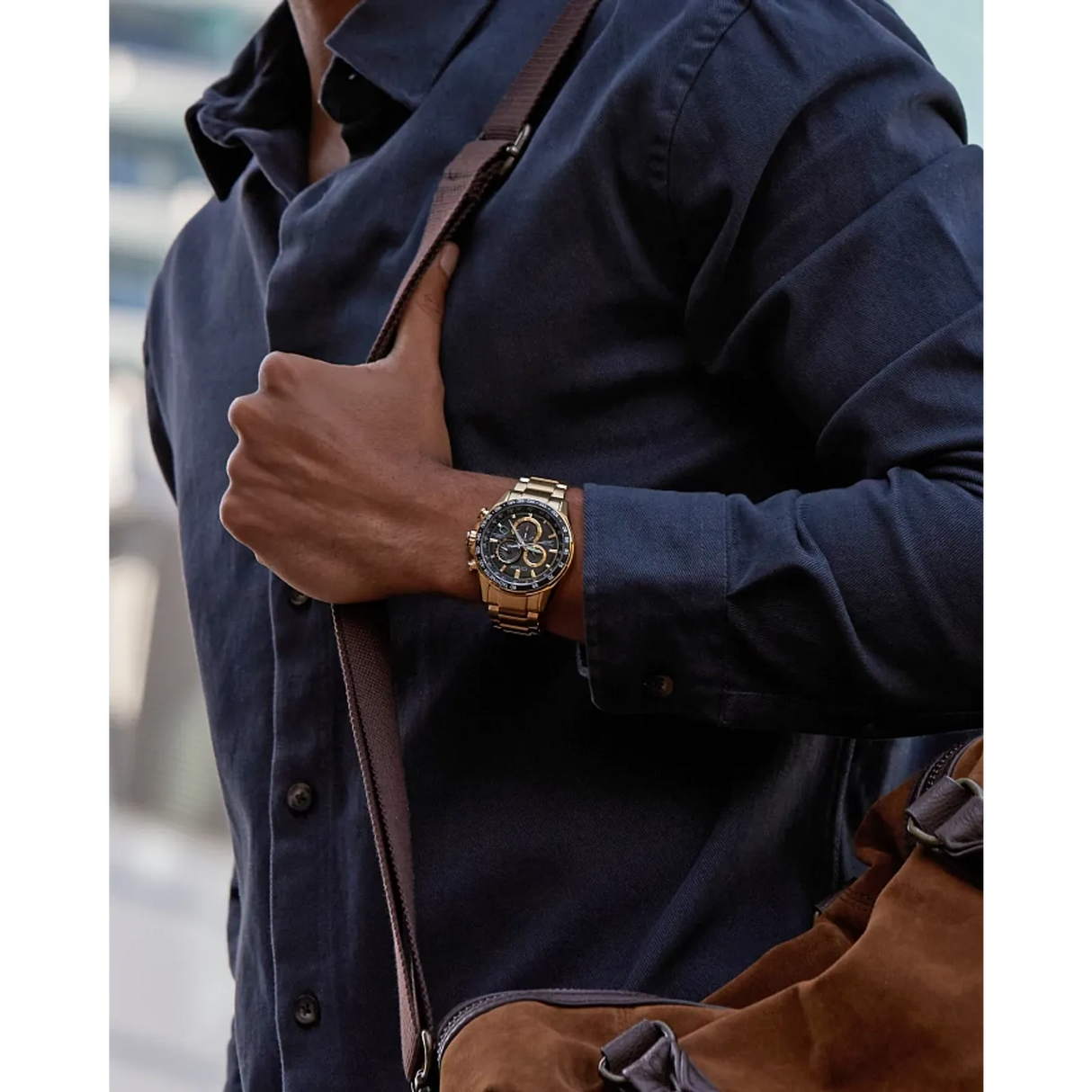 CB5912-50E Reloj Citizen PCAT de hombre banda de metal 43 mm