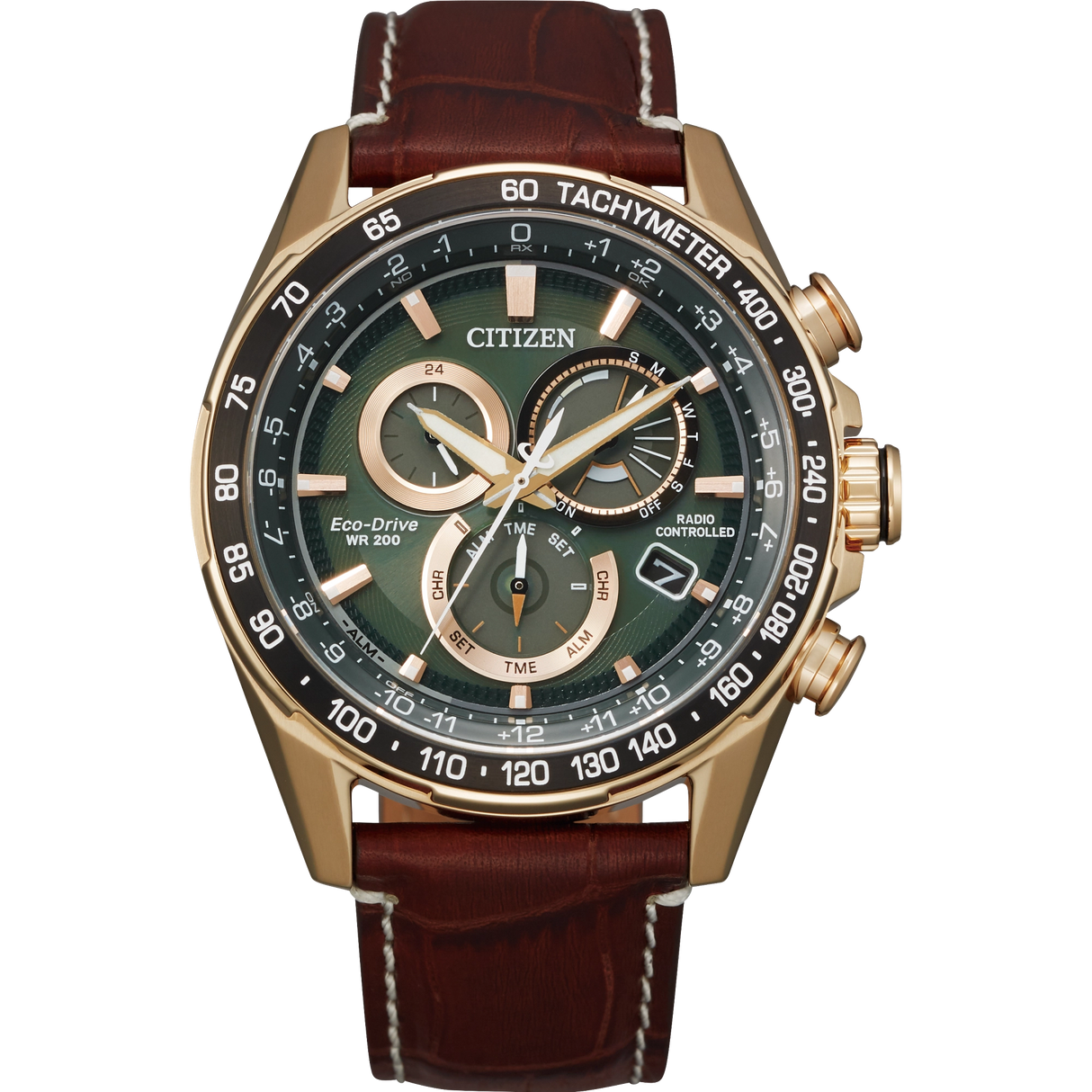 CB5919-00X Reloj Citizen PCAT de hombre pulsera de cuero 43 mm