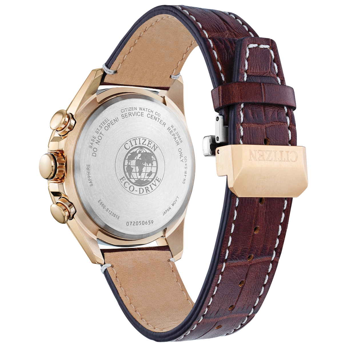 CB5919-00X Reloj Citizen PCAT de hombre pulsera de cuero 43 mm