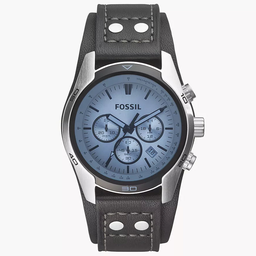 Reloj Fossil Coachman de caballero banda de piel 45 mm