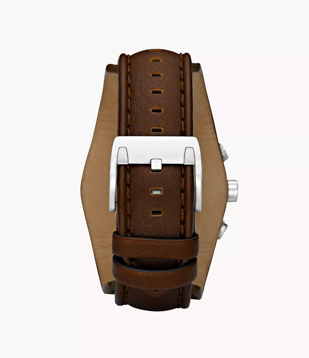 Reloj Fossil Coachman de caballero banda de piel 45 mm
