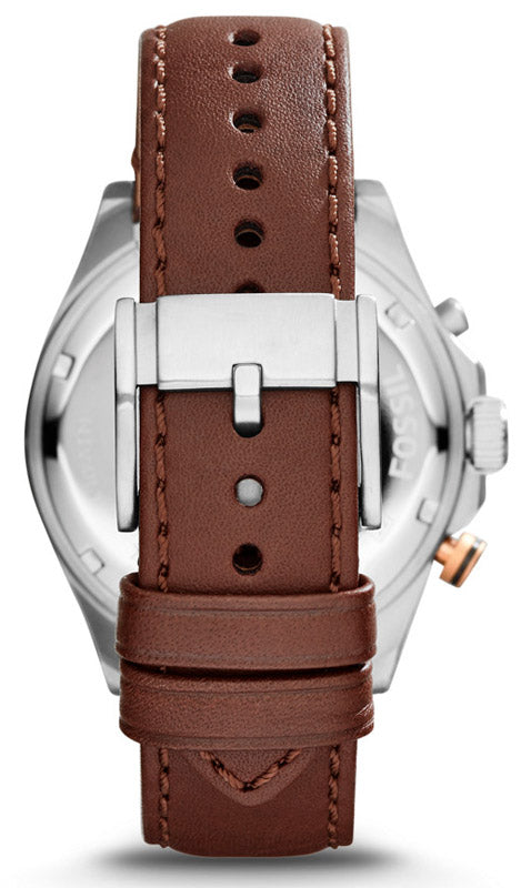 Reloj Fossil Wakefield de hombre pulsera de piel 45 mm
