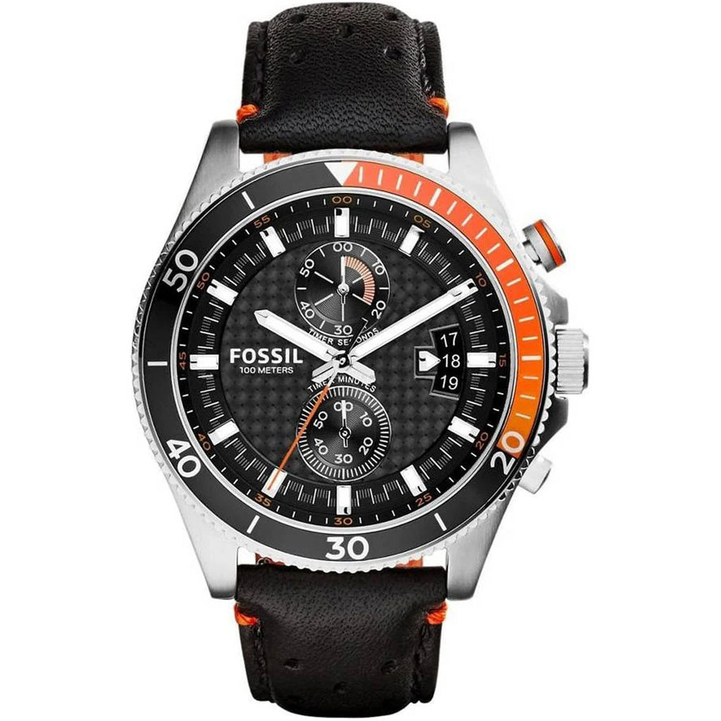 Reloj Fossil Wakefield de hombre pulsera de piel 45 mm