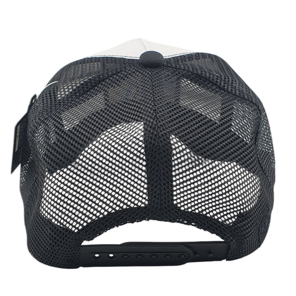 Gorras Basic Cap Con malla trasera Cocodrilo Crocodile Frente Blanco