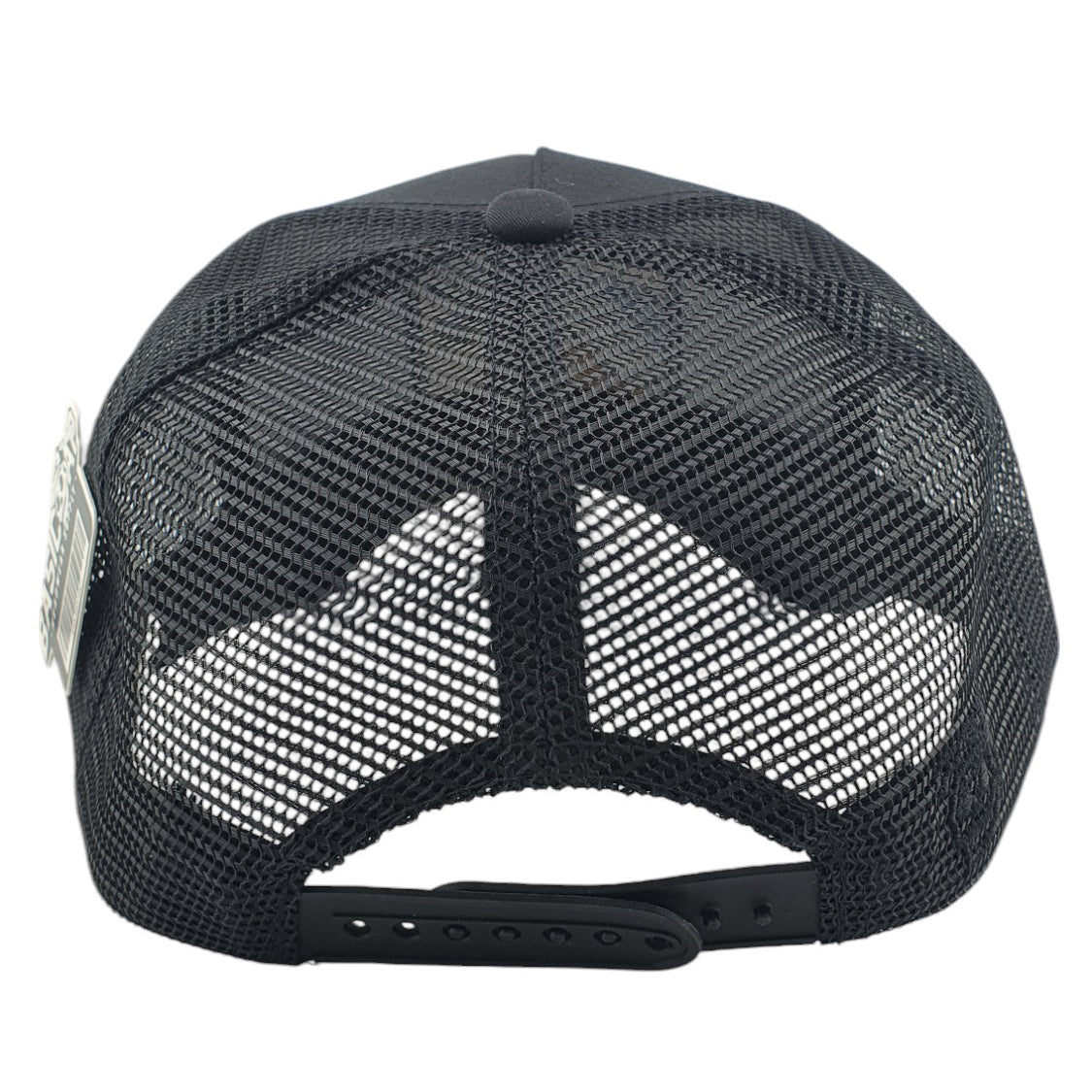 Gorras Basic Cap Con malla trasera Cocodrilo Crocodile Frente Negro