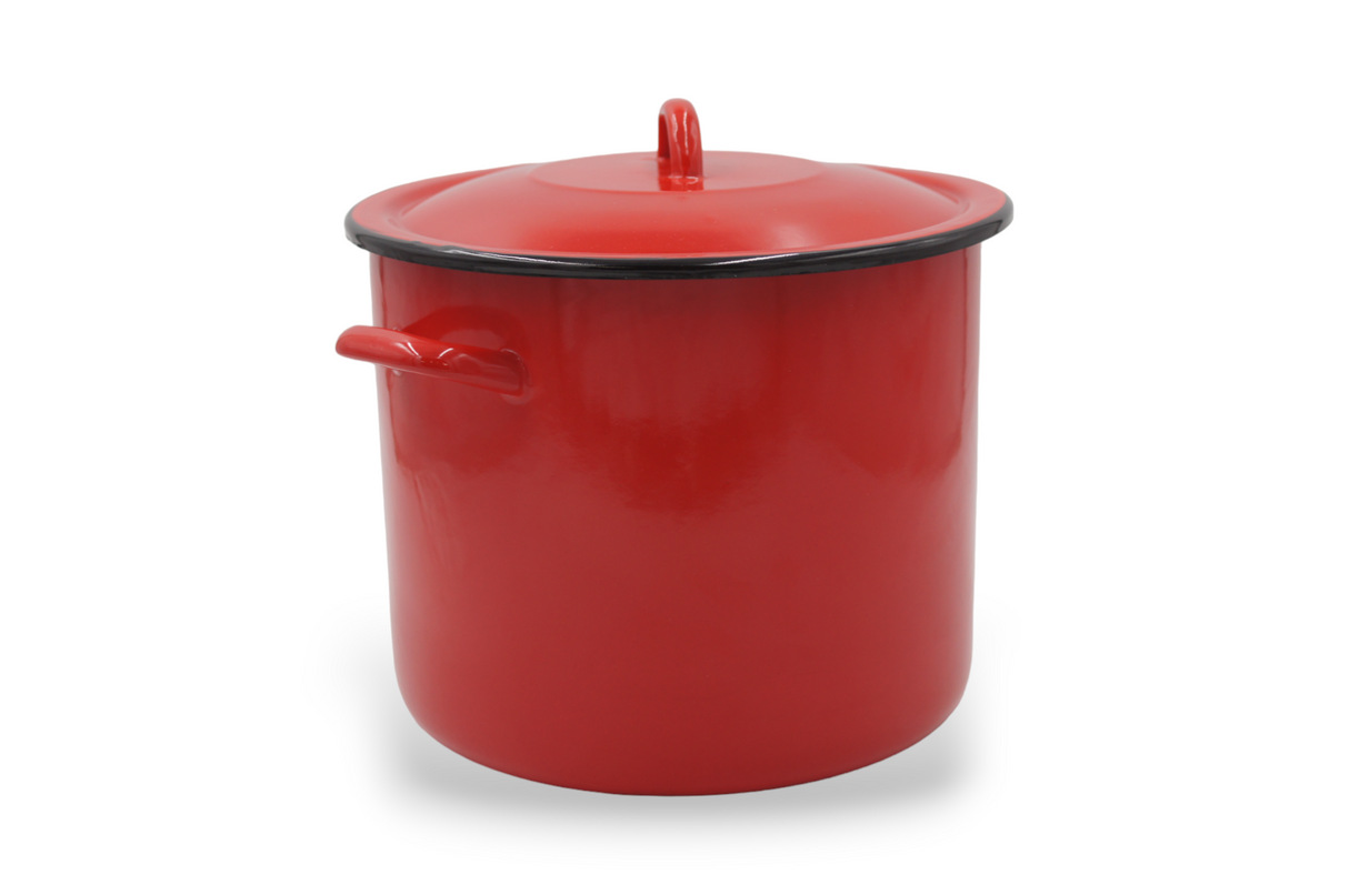 2+39P/28 Olla recta con tapa roja