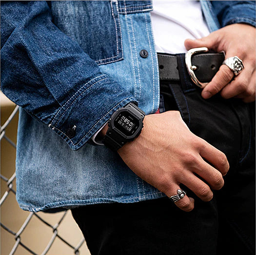 DW-5600 Reloj G-Shock Pulsera de Caucho para Hombre Digital