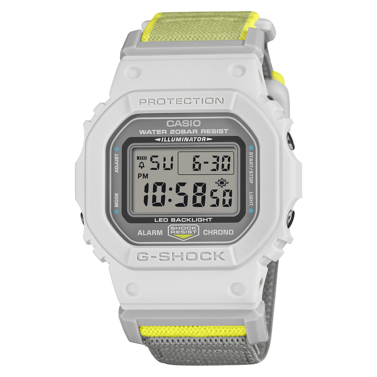 DW-5600MNC Reloj G-Shock de hombre correa de tela