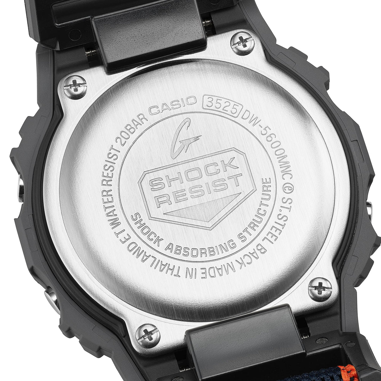 DW-5600MNC Reloj G-Shock de hombre correa de tela
