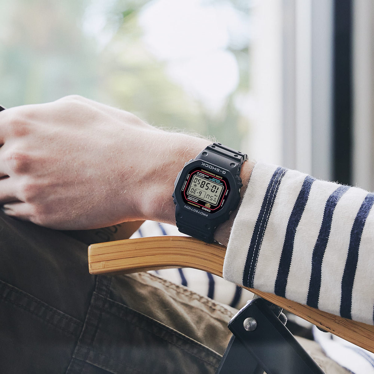 DW-5600 Reloj G-Shock Pulsera de Caucho para Hombre Digital