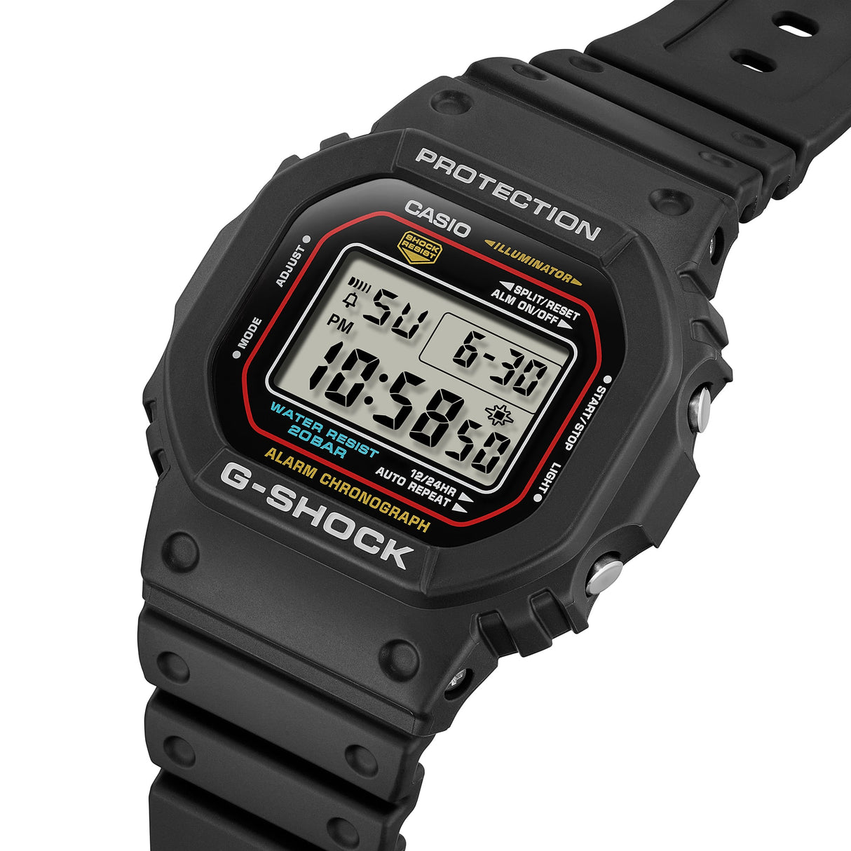 DW-5600 Reloj G-Shock Pulsera de Caucho para Hombre Digital