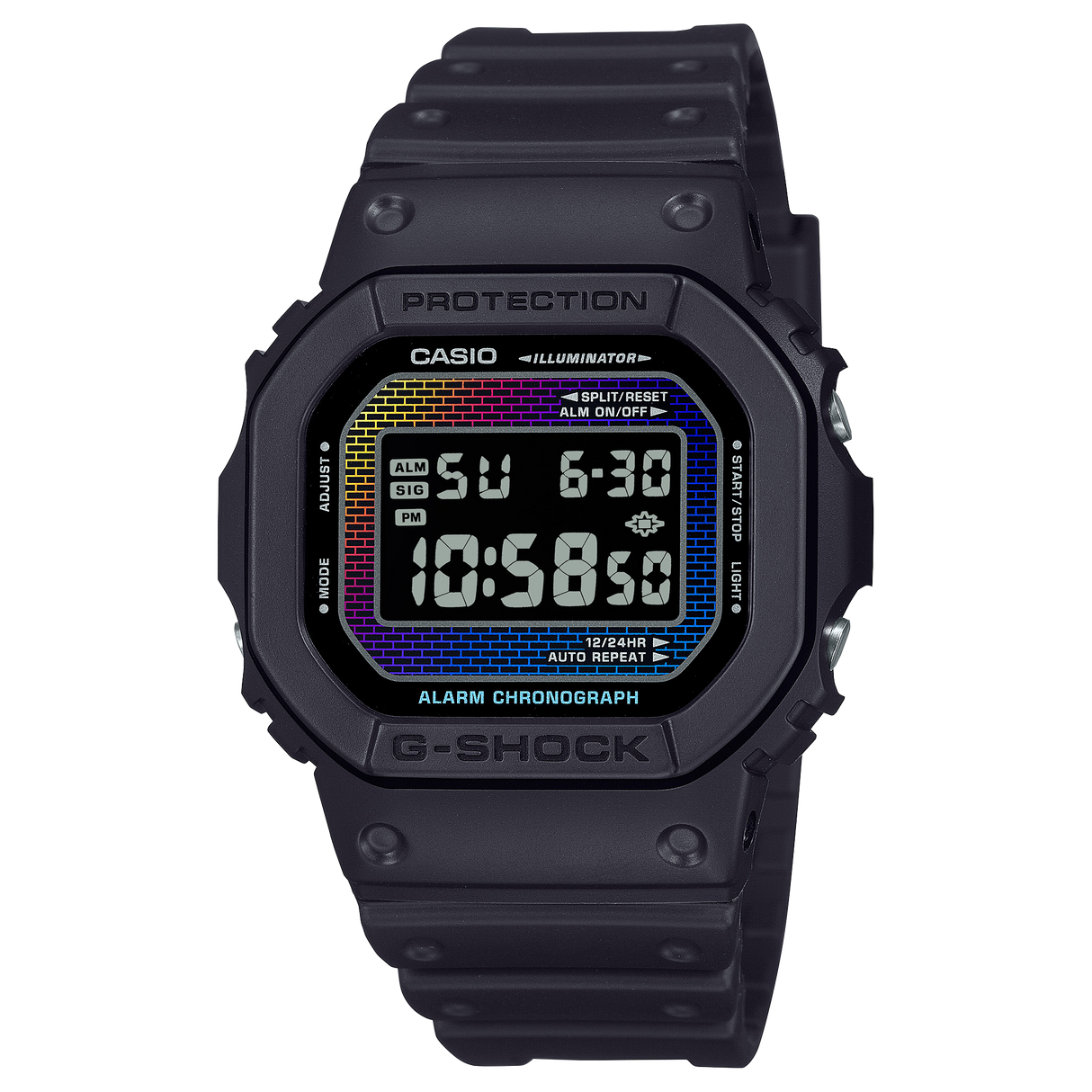 DW-5600 Reloj G-Shock Pulsera de Caucho para Hombre Digital
