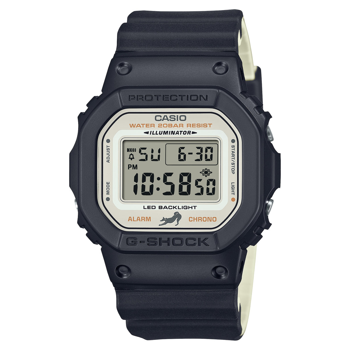 DW-5600 Reloj G-Shock Pulsera de Caucho para Hombre Digital