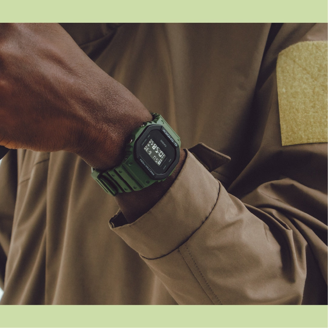 DW-5610 Reloj G-Shock Pulsera de Caucho para Hombre Digital