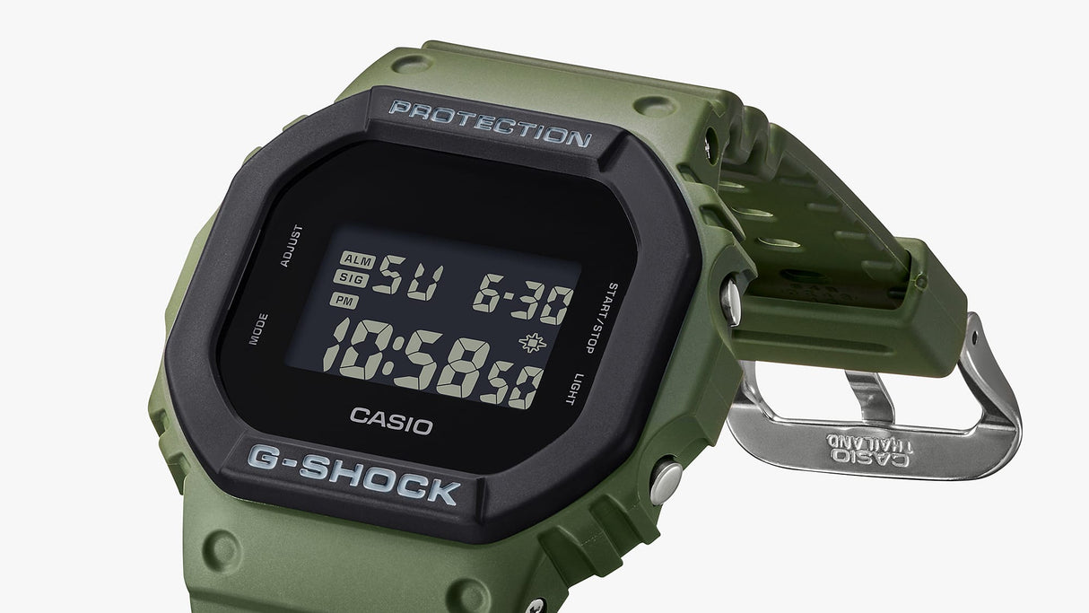 DW-5610 Reloj G-Shock Pulsera de Caucho para Hombre Digital