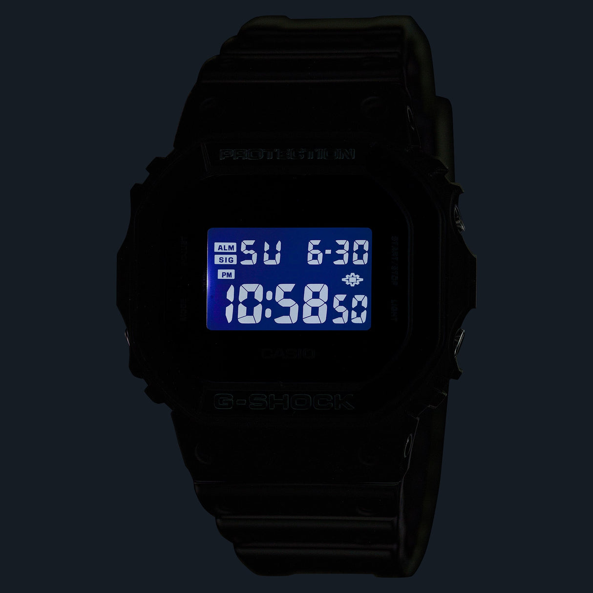 DW-5610 Reloj G-Shock Pulsera de Caucho para Hombre Digital