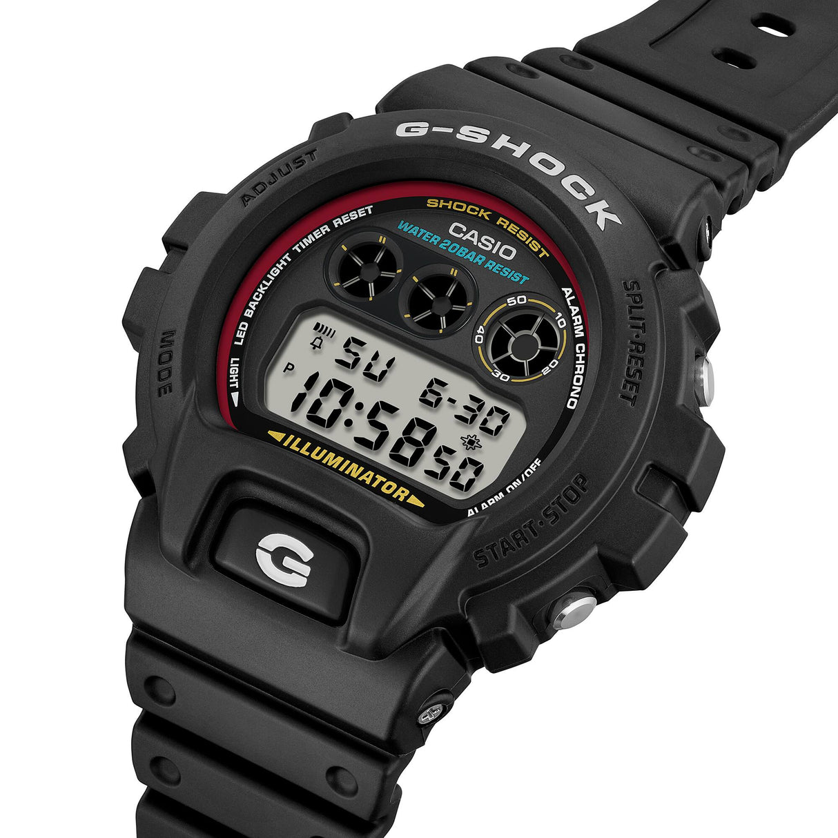 DW-6900 Reloj G-Shock Pulsera de Caucho para Hombre Digital