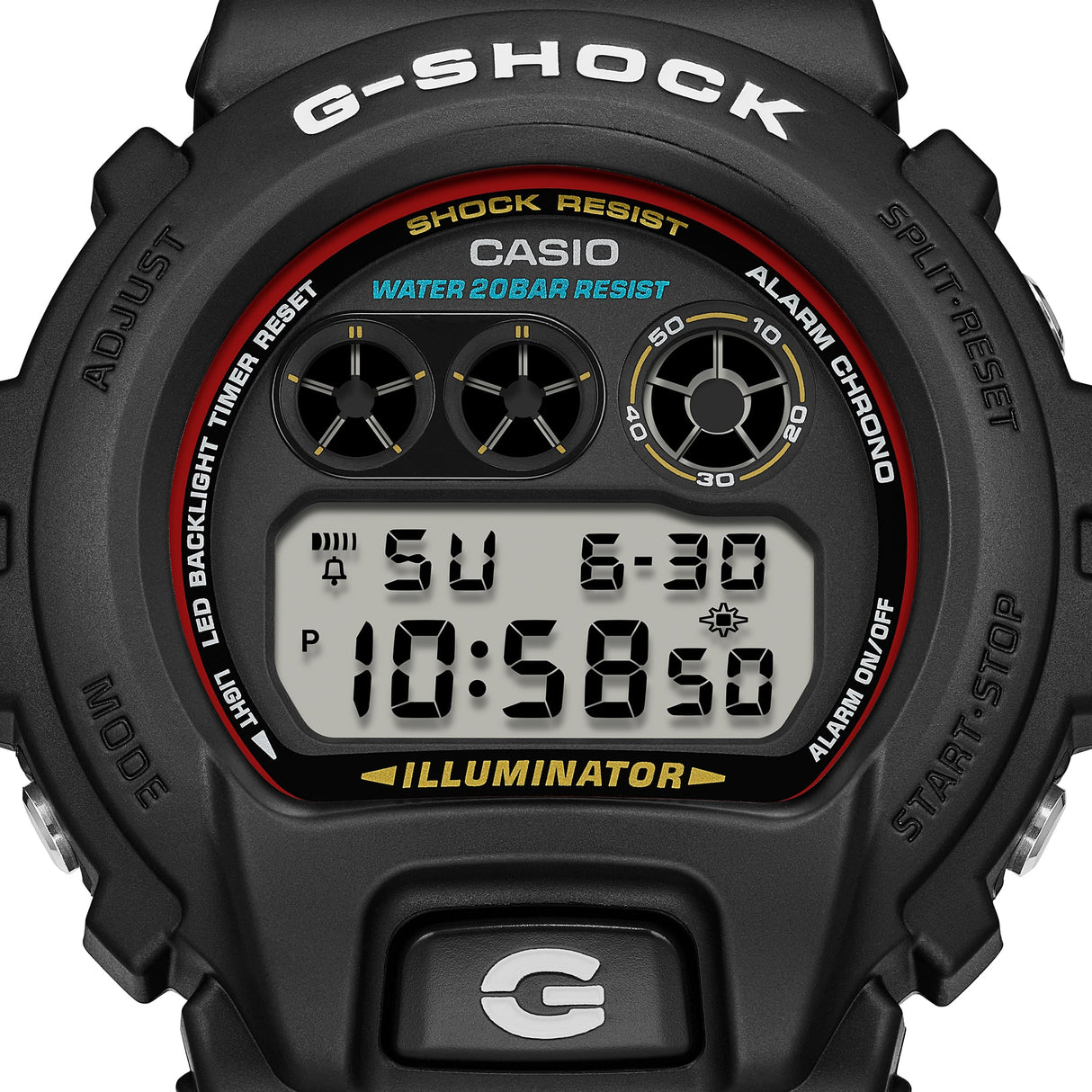 DW-6900 Reloj G-Shock Pulsera de Caucho para Hombre Digital