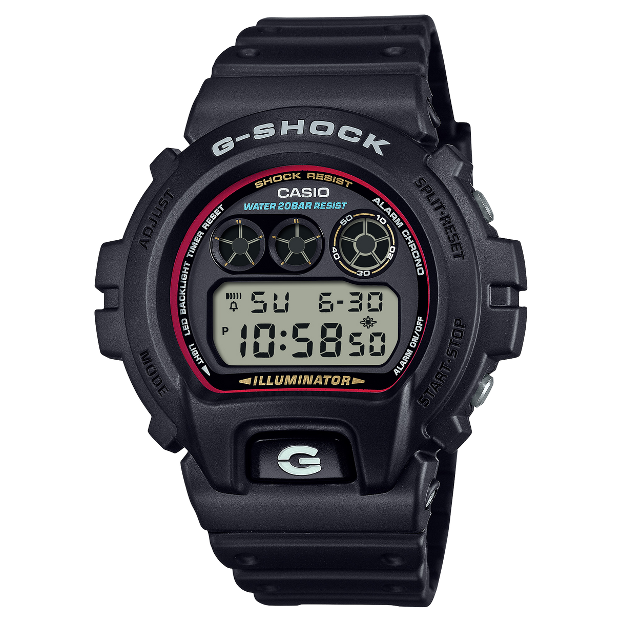 DW-6900 Reloj G-Shock Pulsera de Caucho para Hombre Digital
