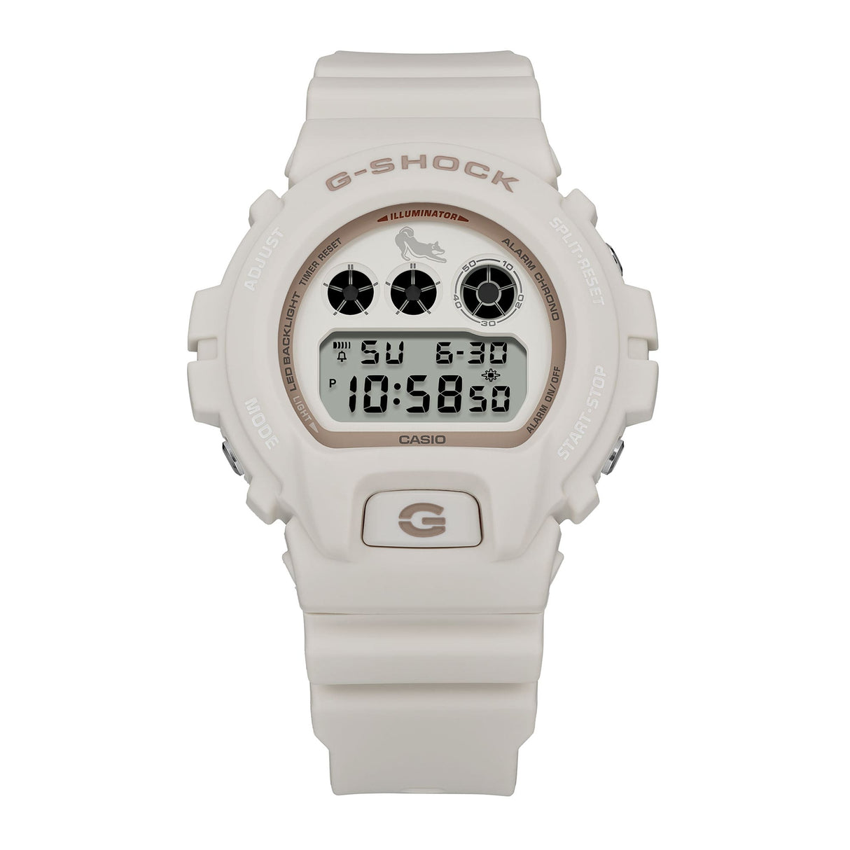 DW-6900 Reloj G-Shock Pulsera de Caucho para Hombre Digital