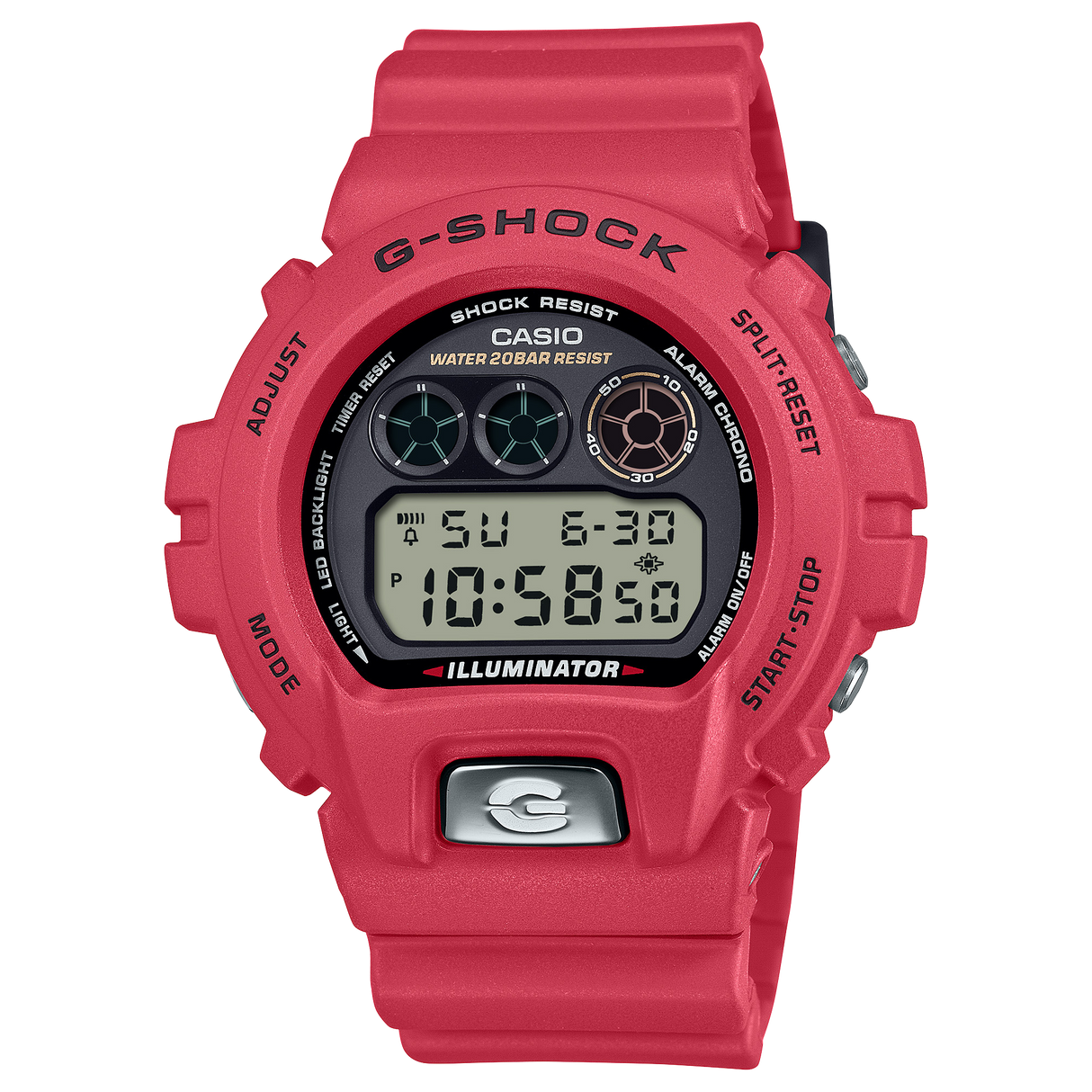 DW-6900 Reloj G-Shock Pulsera de Caucho para Hombre Digital