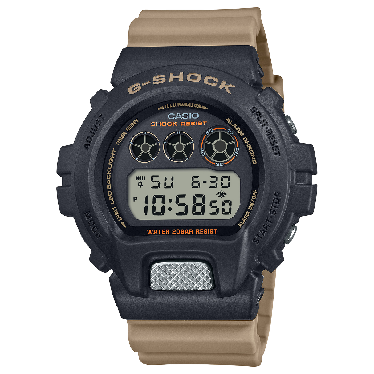 DW-6900 Reloj G-Shock Pulsera de Caucho para Hombre Digital