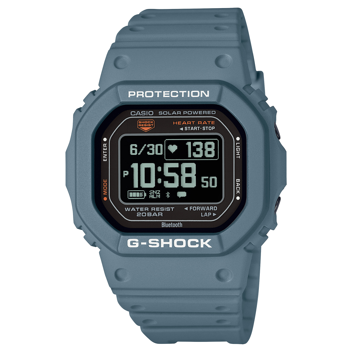 DW-H5600 Reloj G-Shock Bluetooth de caballero banda de resina